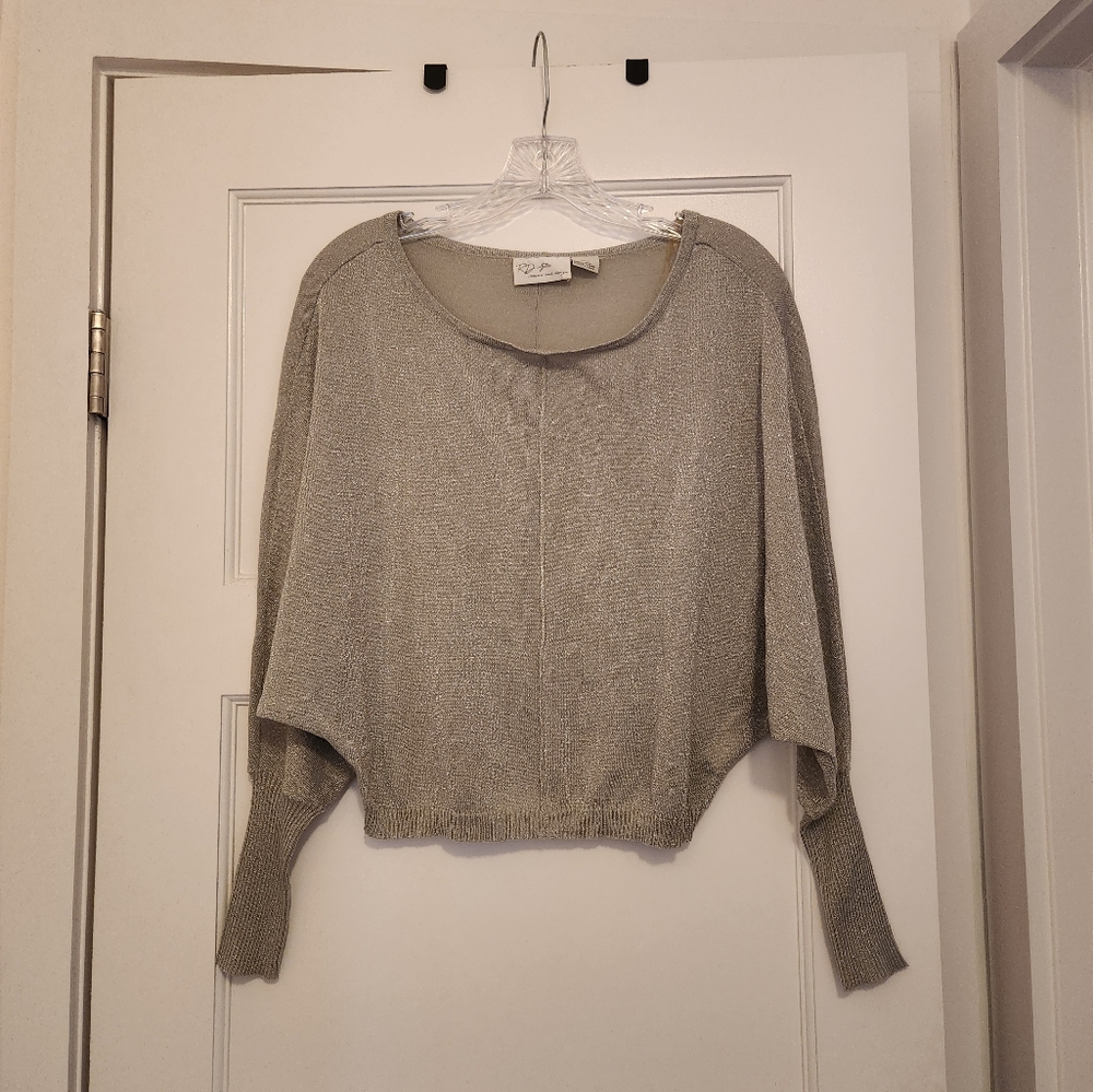RD style silver sparkly shirt
